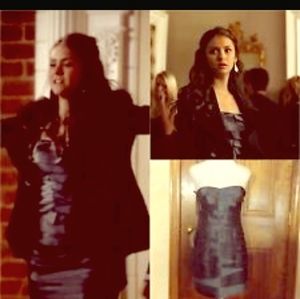 Aso Katherine Pierce Satin Bebe Dress